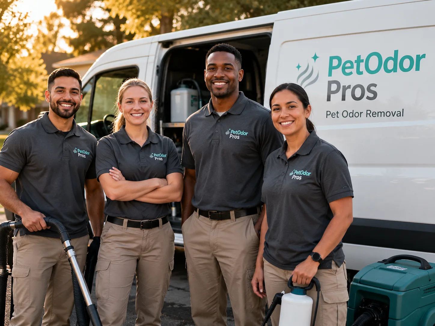 Pet Odor Removal team serving Henderson, MI